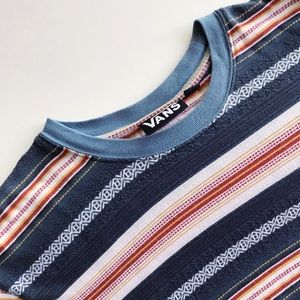 VANS - KNIT STRIPED POCKET TEE